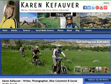 Tablet Screenshot of karenkefauver.com